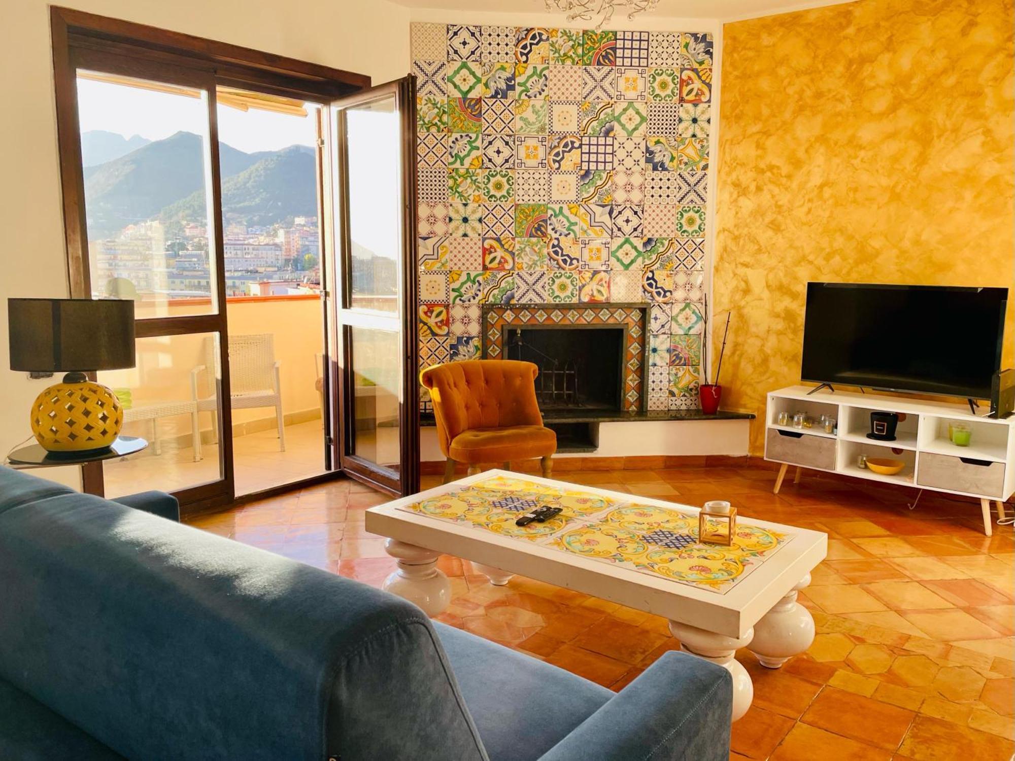 Donna Filomena Casa Vacanza Park Bougainville Salerno Buitenkant foto